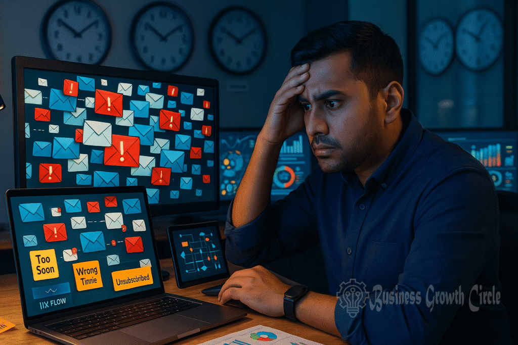 Overlooking Email Timing and Frequency - Business Growth Circle